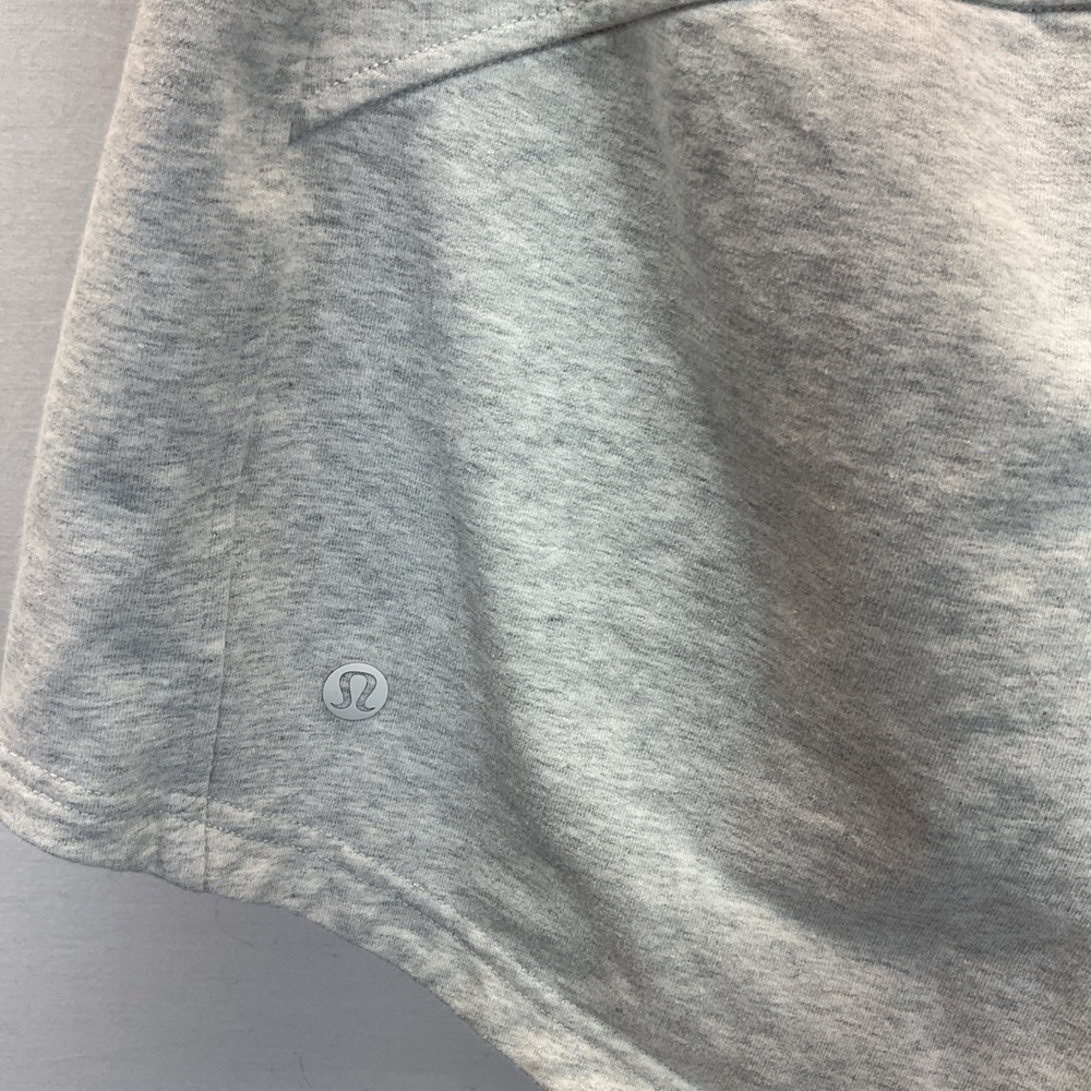 Lululemon Inner Glow High Rise Size 10 Heather Gray Lounge Athleisure Pockets - Picture 3 of 7